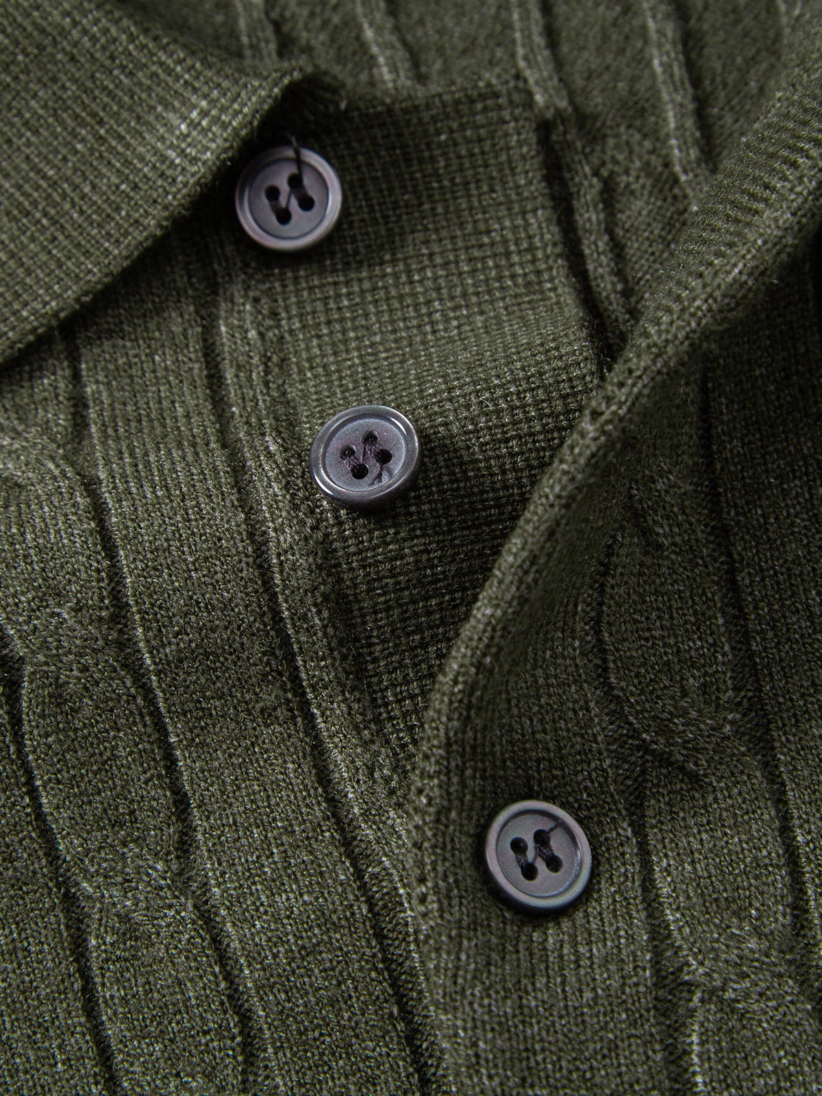 Twisted Jacquard Knit Polo & Slim Fit Tapered Trousers