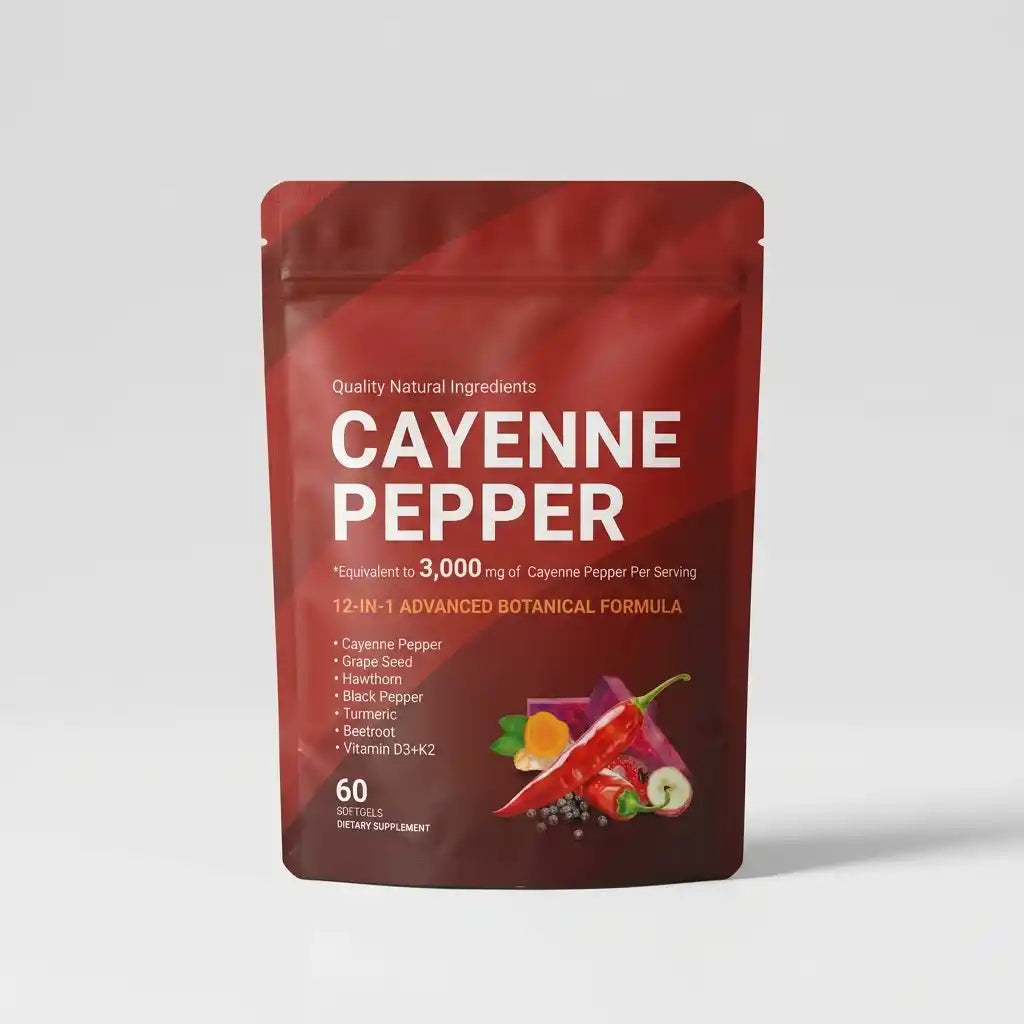 BePurex Cayenne Pepper Softgels