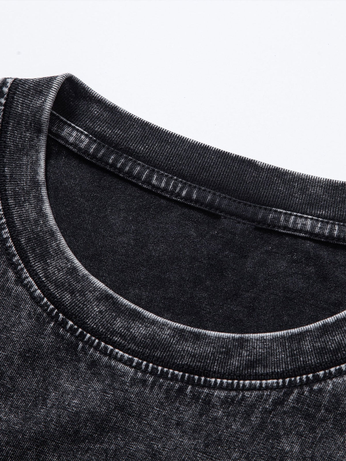 Washed Distressed Tank Top